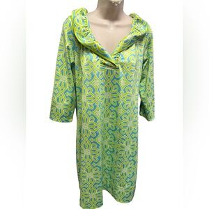 1037 / Gretchen Scott 3/4 Sleeve Print Dress Women’s Size Medium